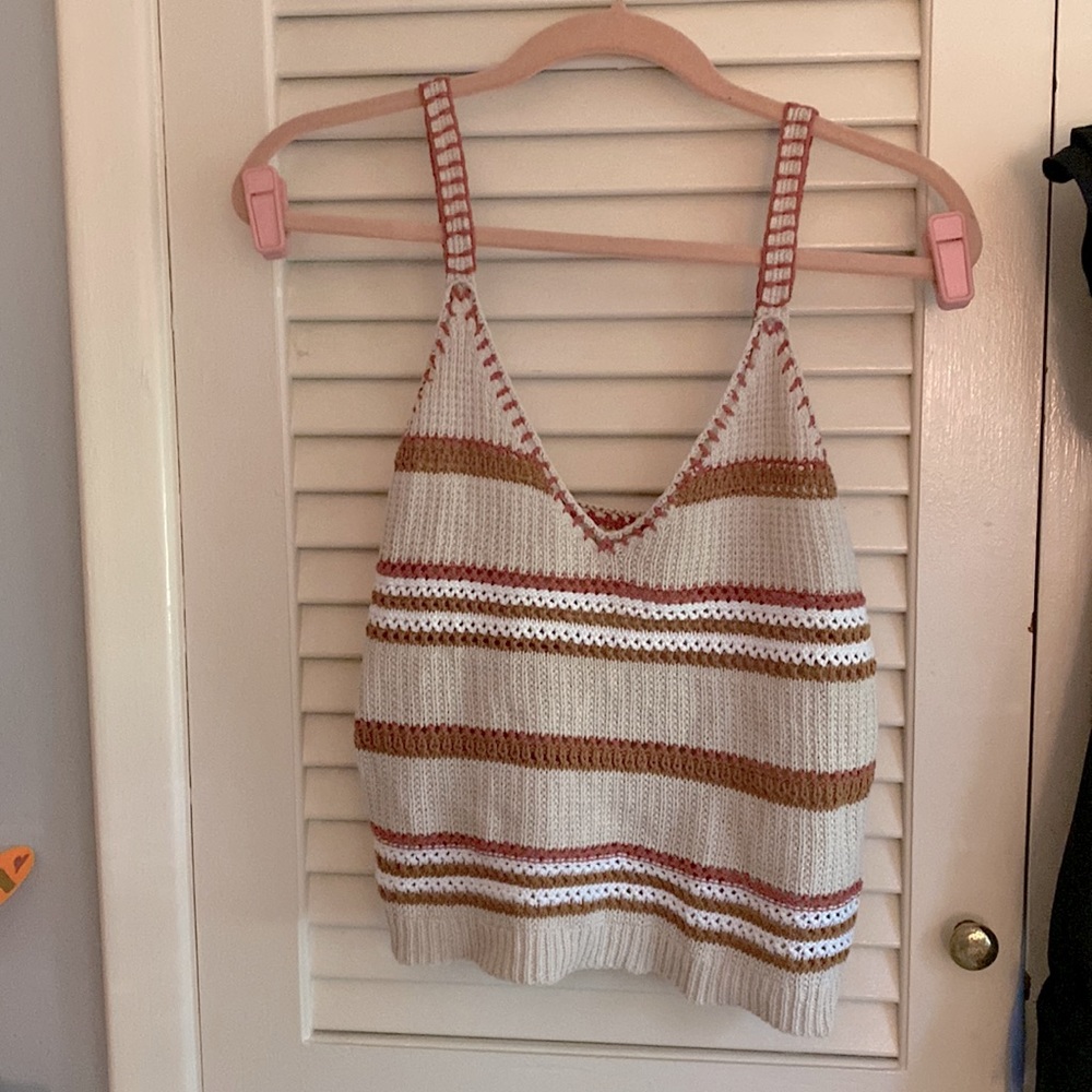 Crochet tank top